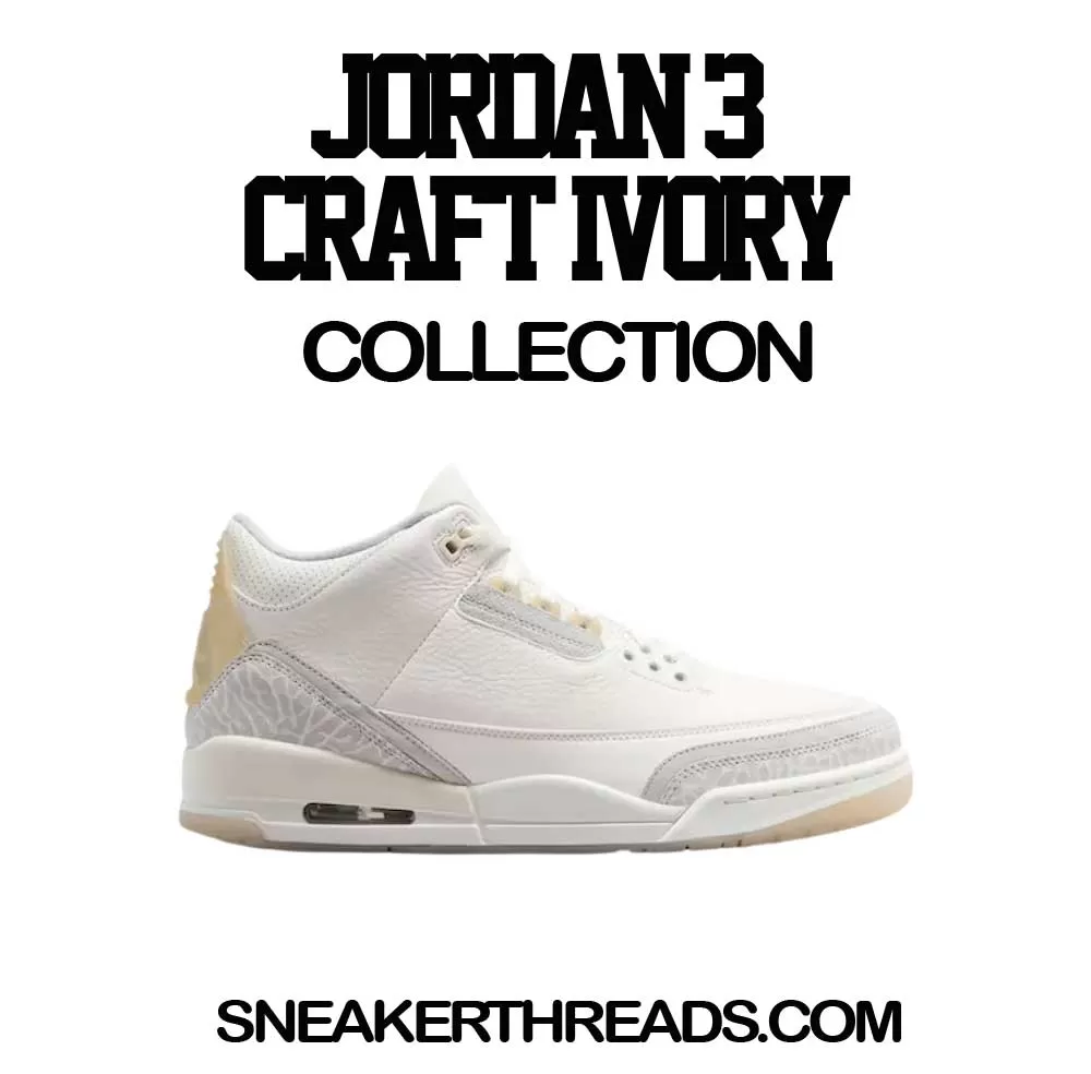 Retro 3 Craft Ivory Mindset Socks