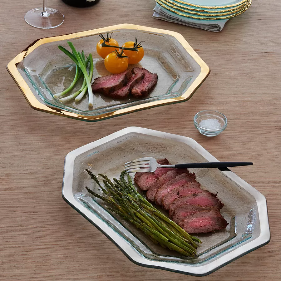 Roman Antique Steak Platter