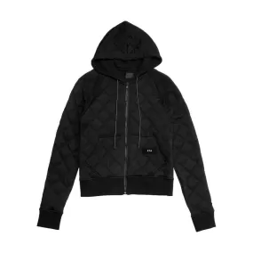 RTA HERNE QUILTED ZIP HOODIE