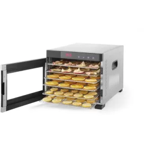 Samson Silent SB-606-SS Stainless Steel Digital Dehydrator, 6-Trays