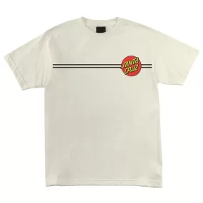 SANTA CRUZ Classic Dot Graphic T-Shirt - Cream