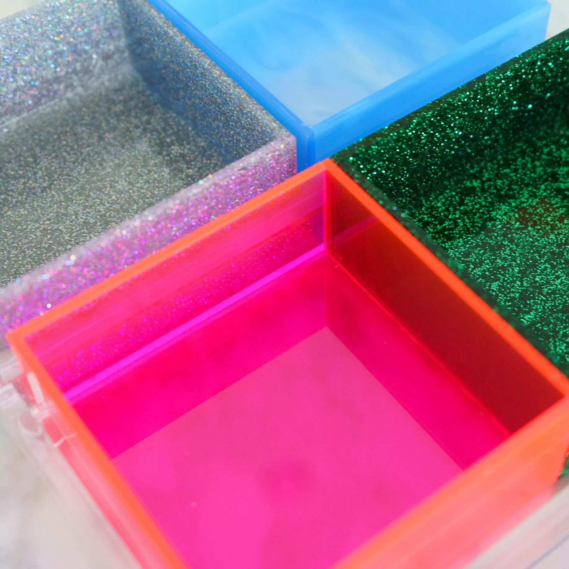 SKY GLITTER TWO PART TRAY