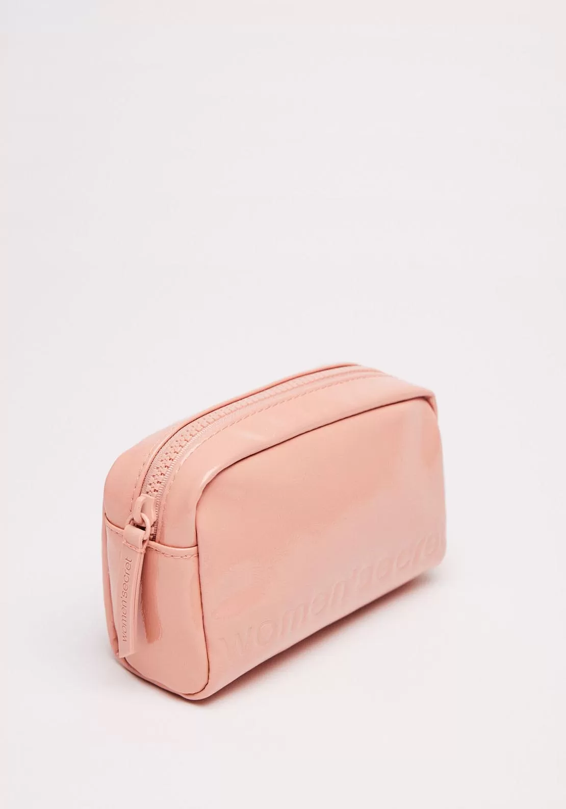 Small Vanity Case With Logo - Pink