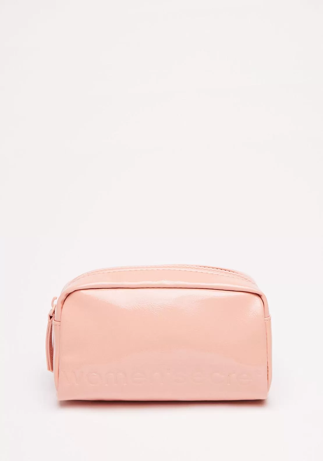 Small Vanity Case With Logo - Pink