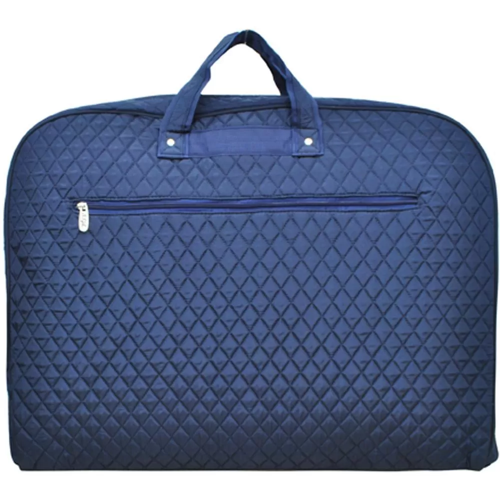 Solid Quilted Navy NGIL Garment Bags