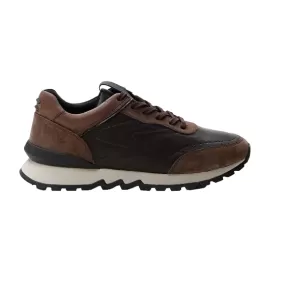 Stonefly Simply Man men's casual sneakers shoe 218450 410 brown