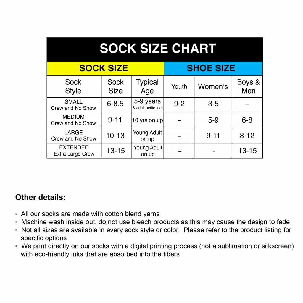 Tan Line Feet Printed on Socks - Funny Socks for Men