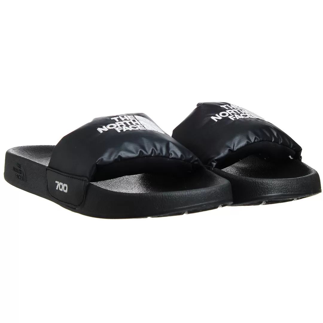 The North Face Nuptse Mens Black Sliders