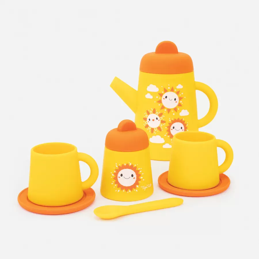 Tiger Tribe Silicone Tea Set - Sunny Days