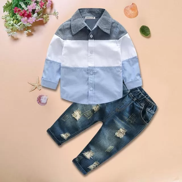 Toddler Boy Clothes Summer Children Clothing