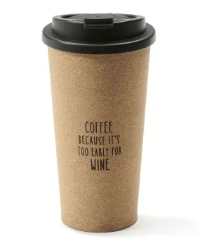 Travel Tumbler with Cork Finish