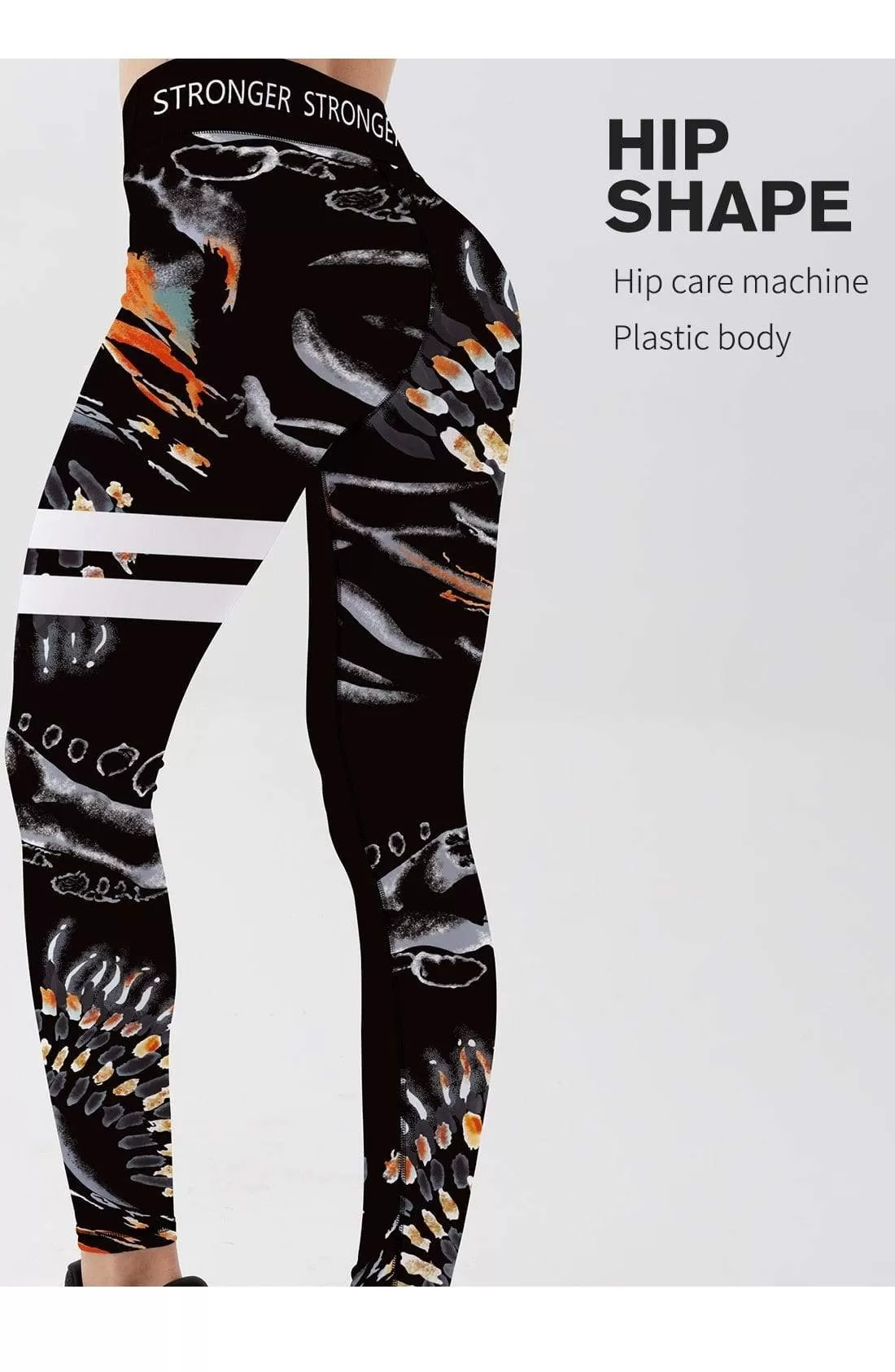 Tribal totem Printed Women Leggings For Fitness High Waist Printed Long Pants Women Hip Push UP Tights Women Gym Clothing