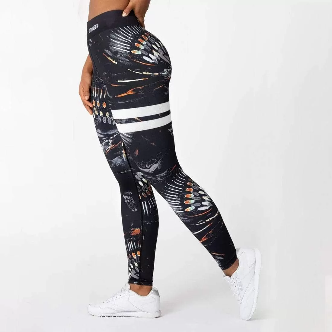 Tribal totem Printed Women Leggings For Fitness High Waist Printed Long Pants Women Hip Push UP Tights Women Gym Clothing