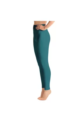 Turquoise Yoga Leggings