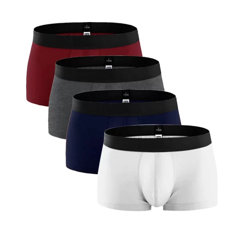 Underwear Men Cotton Boxers Shorts Men's Panties Short Breathable