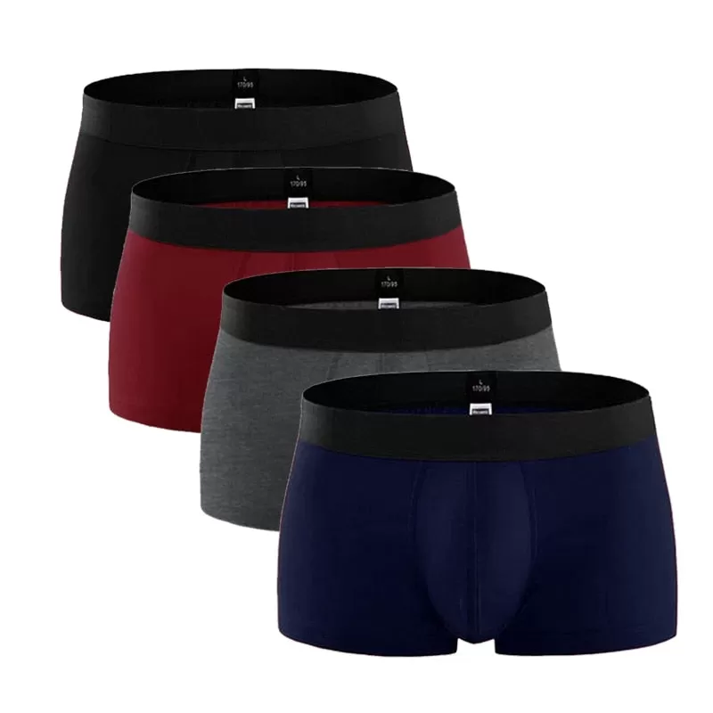 Underwear Men Cotton Boxers Shorts Men's Panties Short Breathable