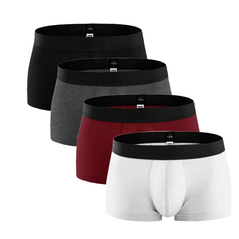 Underwear Men Cotton Boxers Shorts Men's Panties Short Breathable