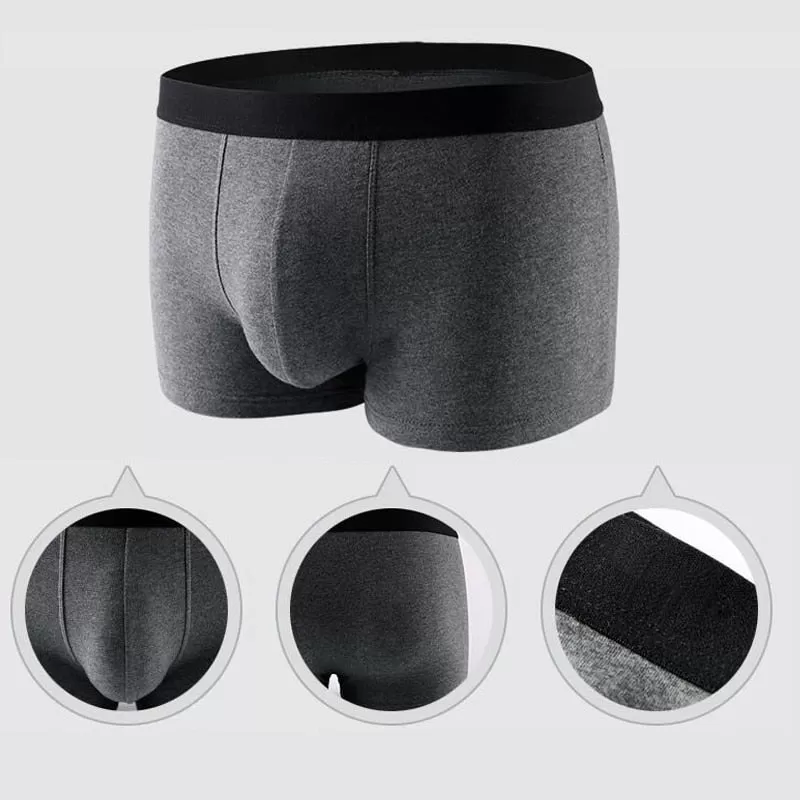 Underwear Men Cotton Boxers Shorts Men's Panties Short Breathable