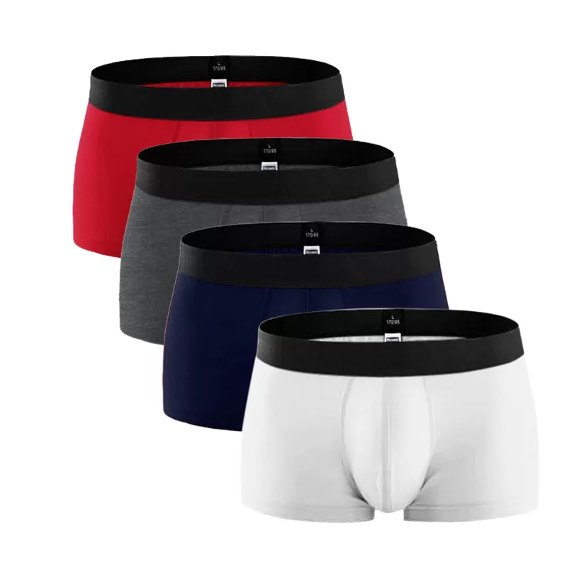 Underwear Men Cotton Boxers Shorts Men's Panties Short Breathable