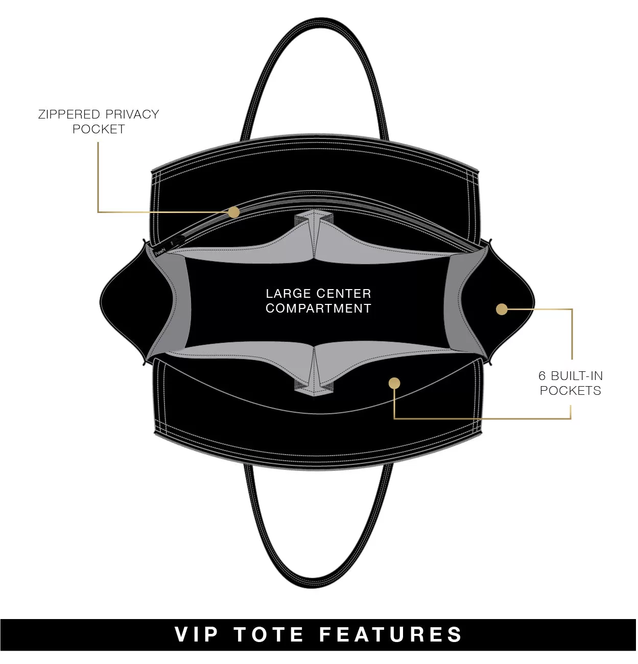 VIP Travel Tote - Timeless Quilted