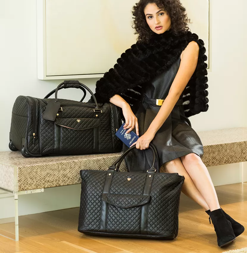 VIP Travel Tote - Timeless Quilted