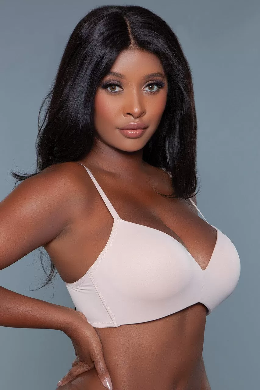 Wireless Bra With Seamless Cups