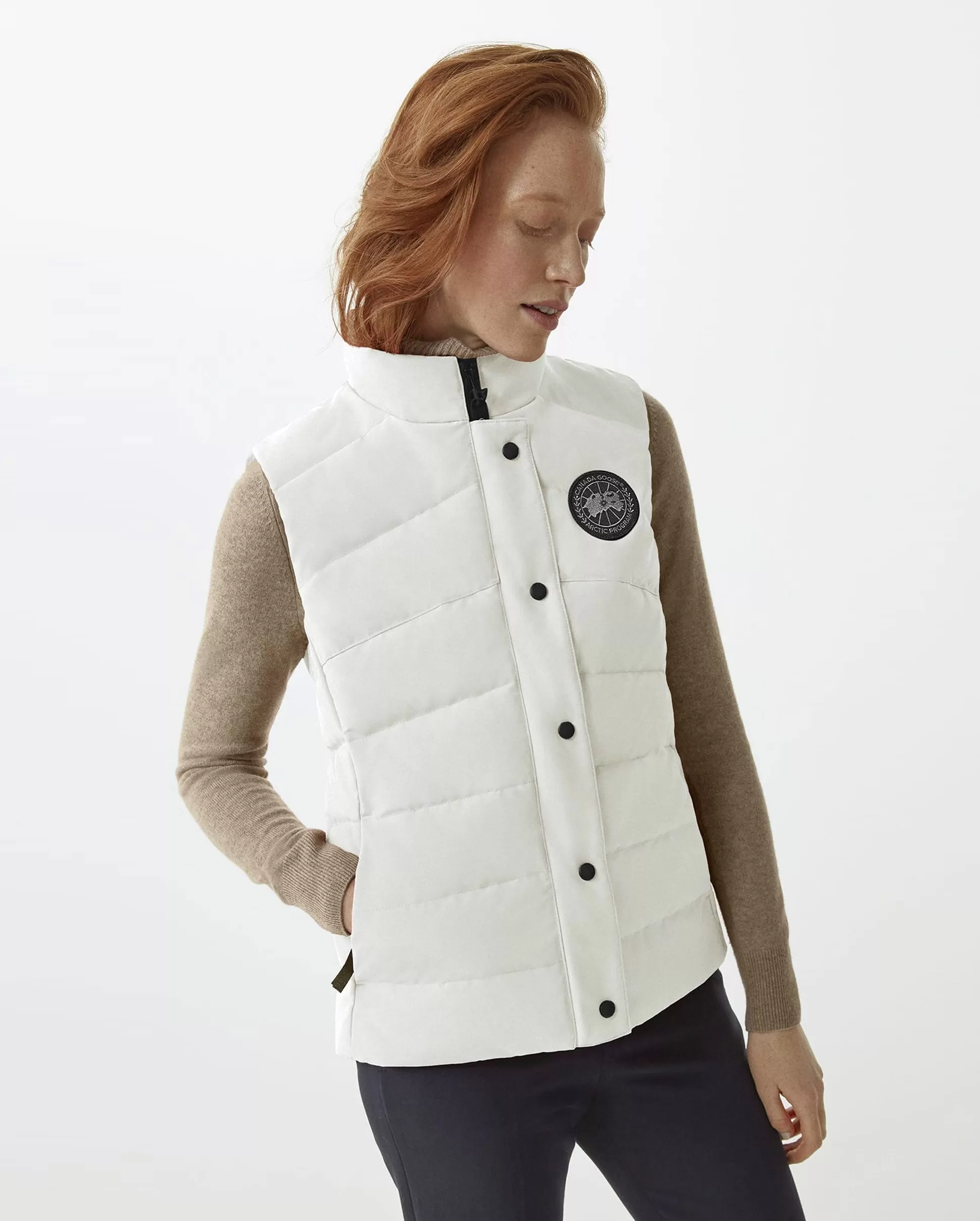 WMN'S FREESTYLE VEST BLACK LABEL / WHITE