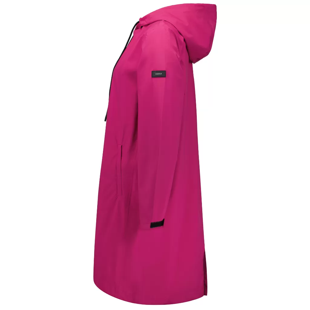 Womens Georgie Rain Coat - Fuchsia