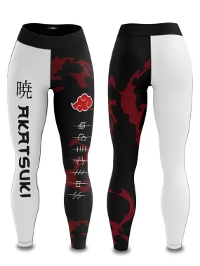 Women's Naruto "Akatsuki | List' Leggings Yoga Pants