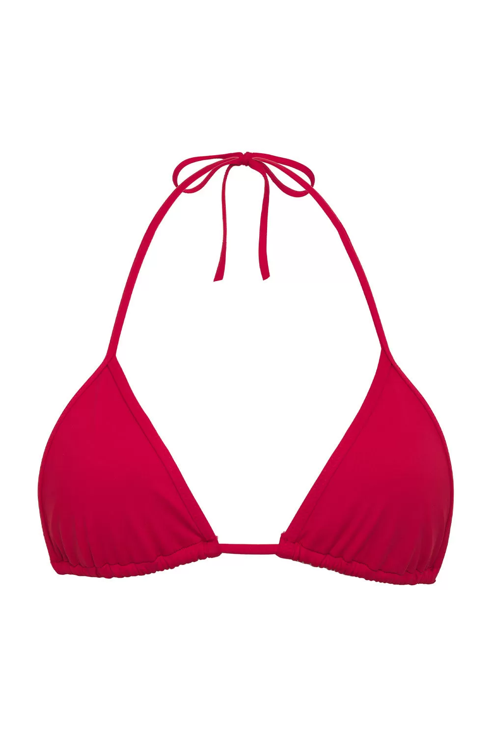 x PAMELA ANDERSON Zeus Triangle Bikini Top - Anderson Red